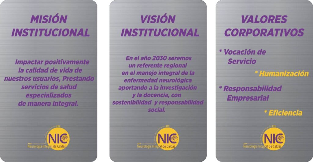 misión visión valores NIC